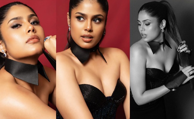 HOT: India's Tallest Heroine Lures In Black