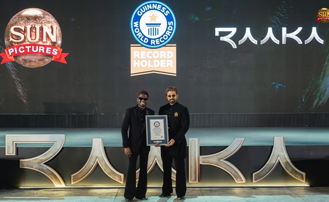 RAAKA Guinness World Record: Indian Cinema's Global Tech Milestone