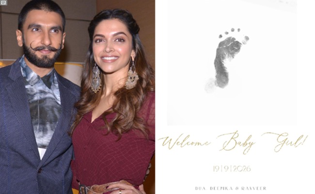 Deepika Padukone, Ranveer Singh Welcome Second Baby Girl