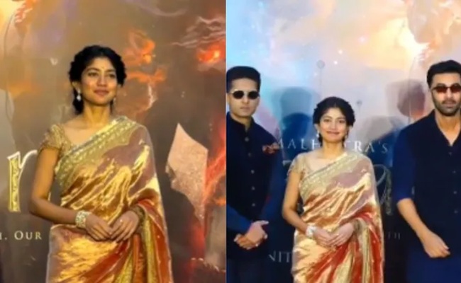 At Last, Sai Pallavi Faces Media Despite Trolling
