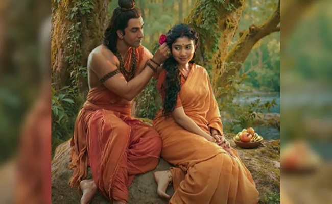 New Pic: Ranbir and Sai Pallavi Recreate Rama-Sita's Sacred Bond