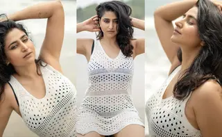 Beauty In Bikini With Netted Top