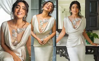 HOT: Ageless Lady Glows In White