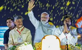 Modi Call: Naidu, Pawan, Lokesh Cut Down Convoy Size